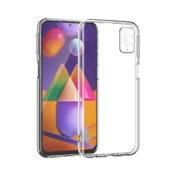 Capa de Silicone 360º para Samsung Galaxy M51 Transparente Capa de Silicone 360º para Samsung Galaxy M51 Transparente